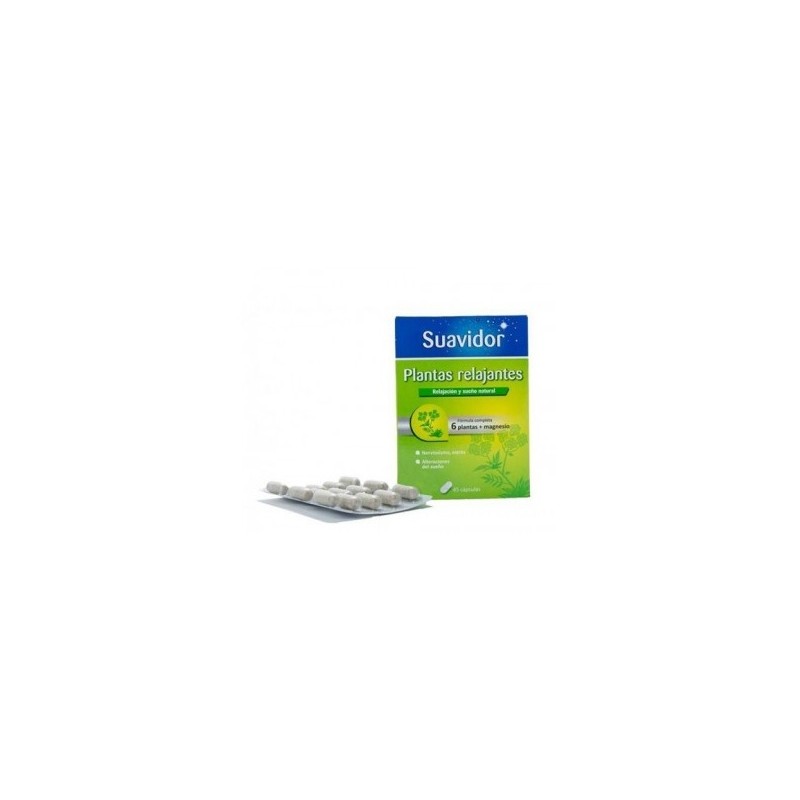 Suavidor Plantas Relajantes 45 Capsulas