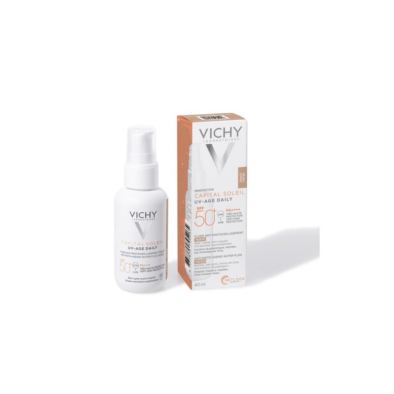 Vichy Capital Soleil Uv-Age Daily Spf50+ Color Claro 40Ml