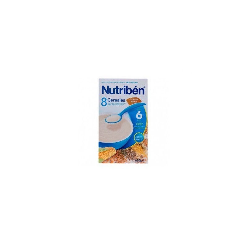 Nutribén 8 Cereales Galleta María 600Gr