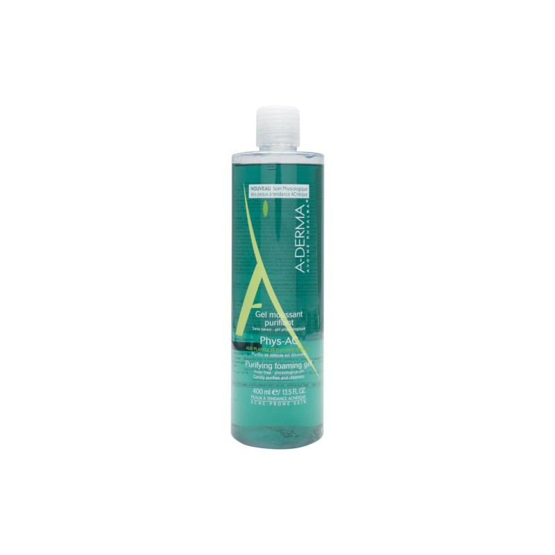 Aderma Phys-Ac Gel Limpiador Purificante 400Ml