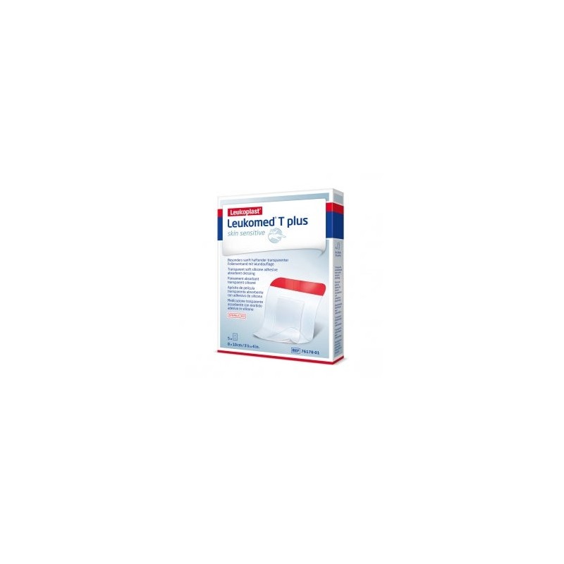 Leukomed T Plus Skin Sensitive 8X10Cm 5 Uds