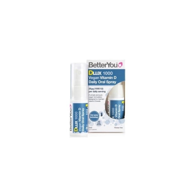 Betteryou Dlux 1000 Vegan Vit D Spray 15Ml