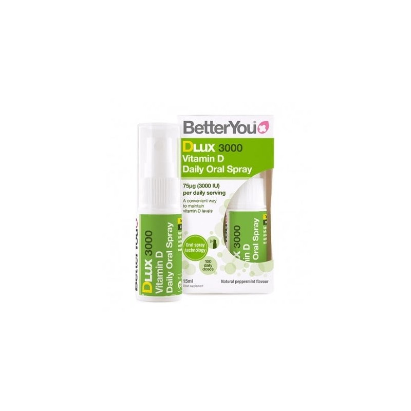 Betteryou Dlux 3000 Vit D Spray 15Ml