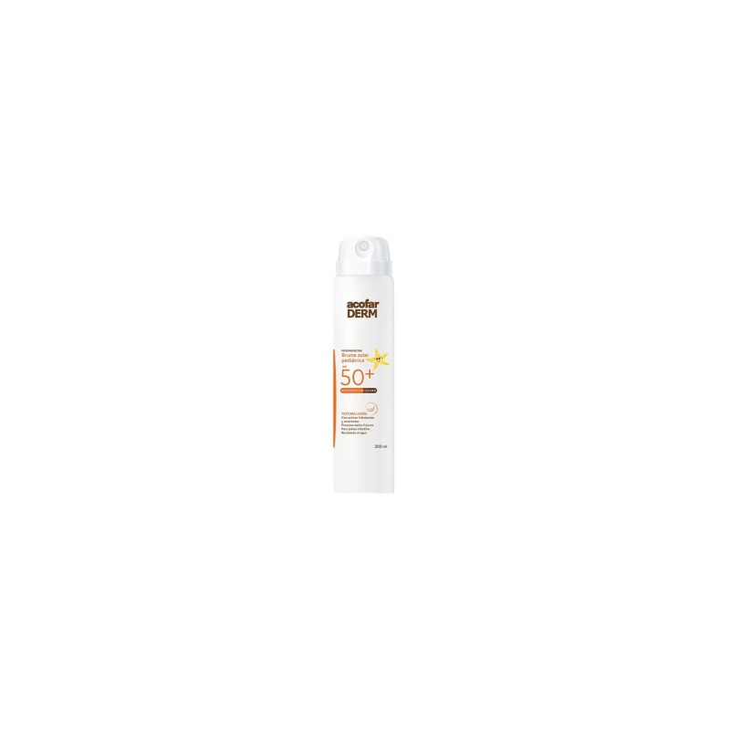 Acofarderm Spf50+ Bruma Solar Pediatrica 200Ml