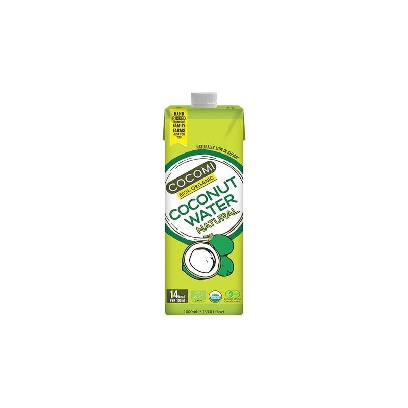 Cocomi Bio Organic Agua De Coco Natural 1L