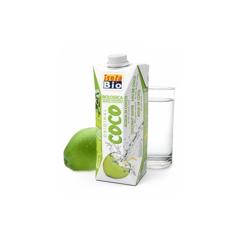 Isola Bio Agua Coco Verde Bio Brick 500Ml