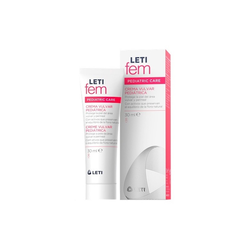 Letifem Paediatric Crema Vulvar 30Ml