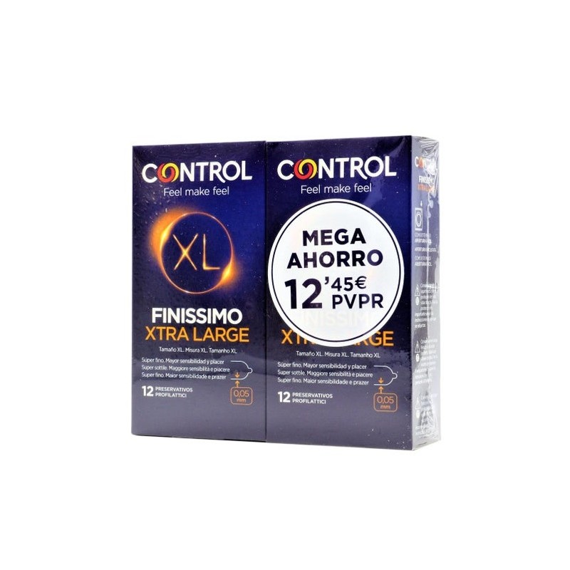 Control Finissimo Xl 12+12 Mega Ahorro