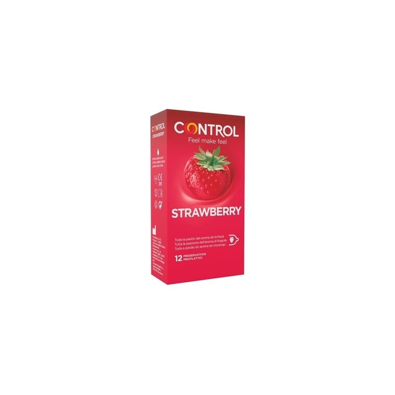 Control Preservativo Strawberry 12Uds