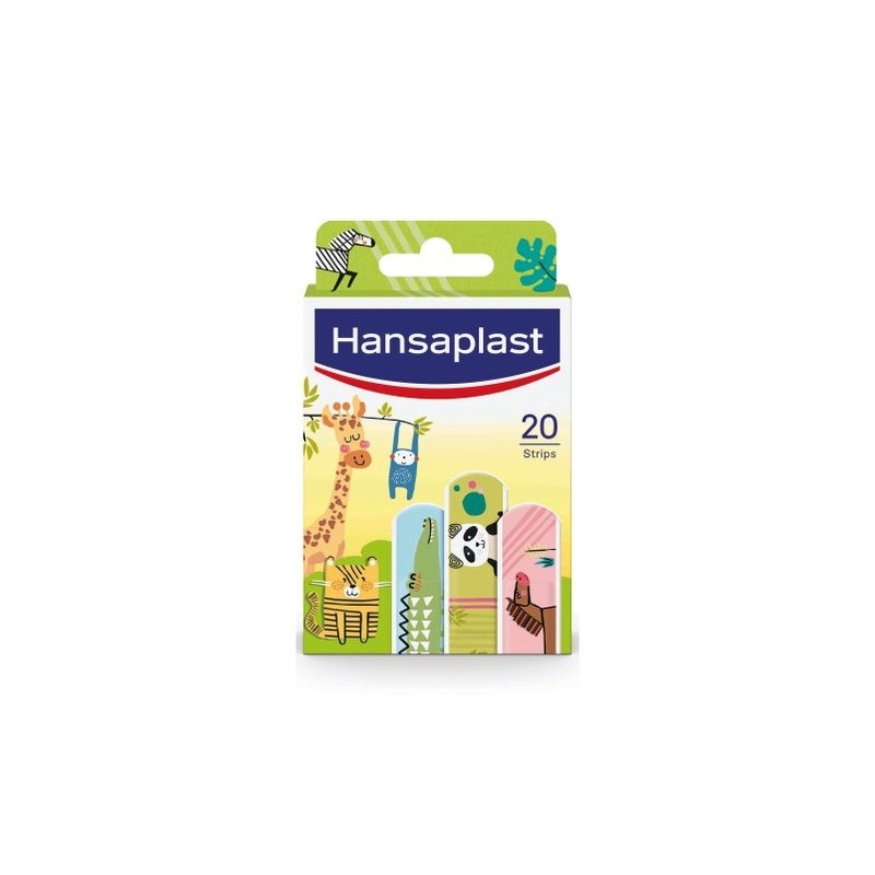 Hansaplast Kids Apositos Animales 20 Unidades