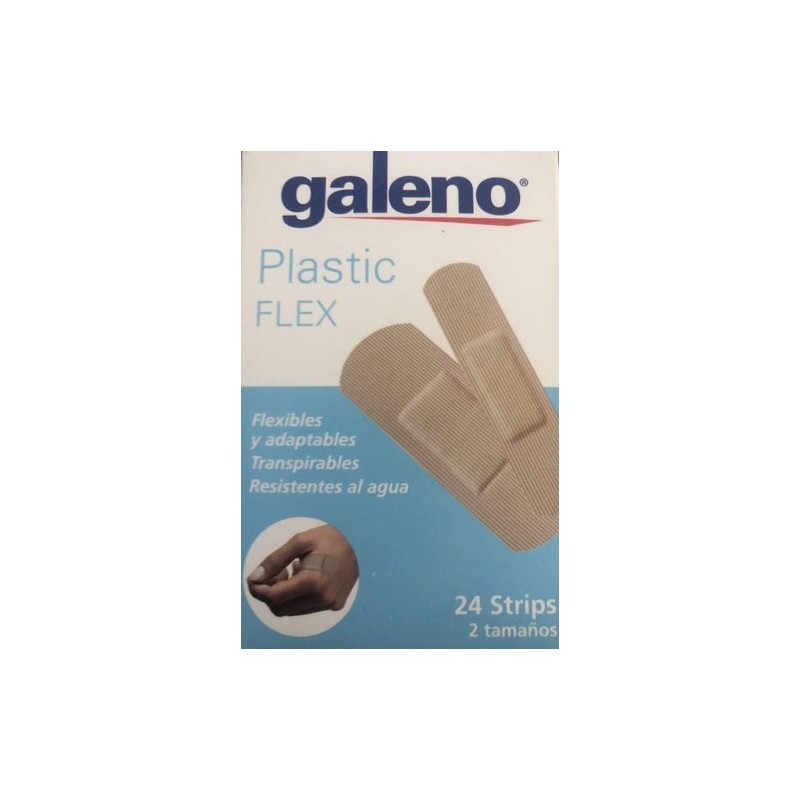 Galeno Tiritas Plásticas Flex 2 Tamaños 24Uds