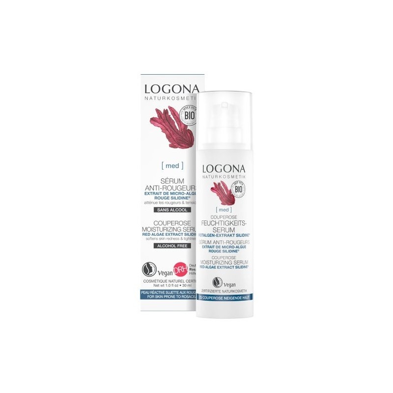 Logona Sérum Hidratante Cuperosis Alga Roja 30Ml