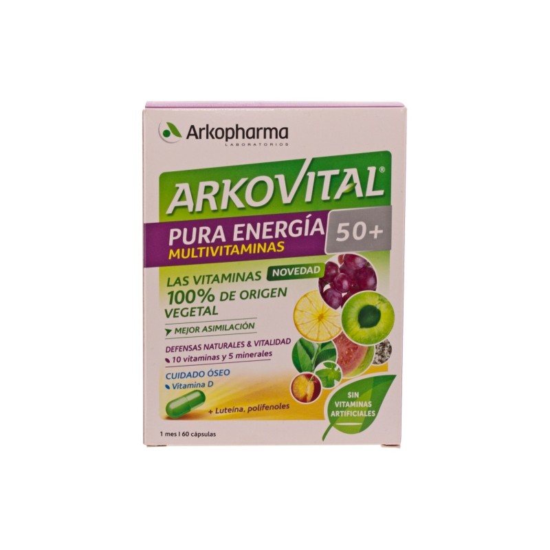 Arkovital Pura Energia Senior 50+ 60Caps