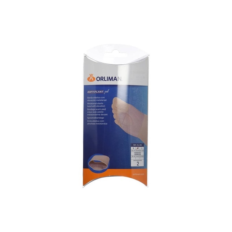 Feetpad Banda Elástica Gel Derecha Gl-202D Talla S 1Ud