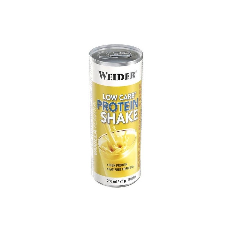 Weider Low Carb Protein Shake Vainilla 24 X 250