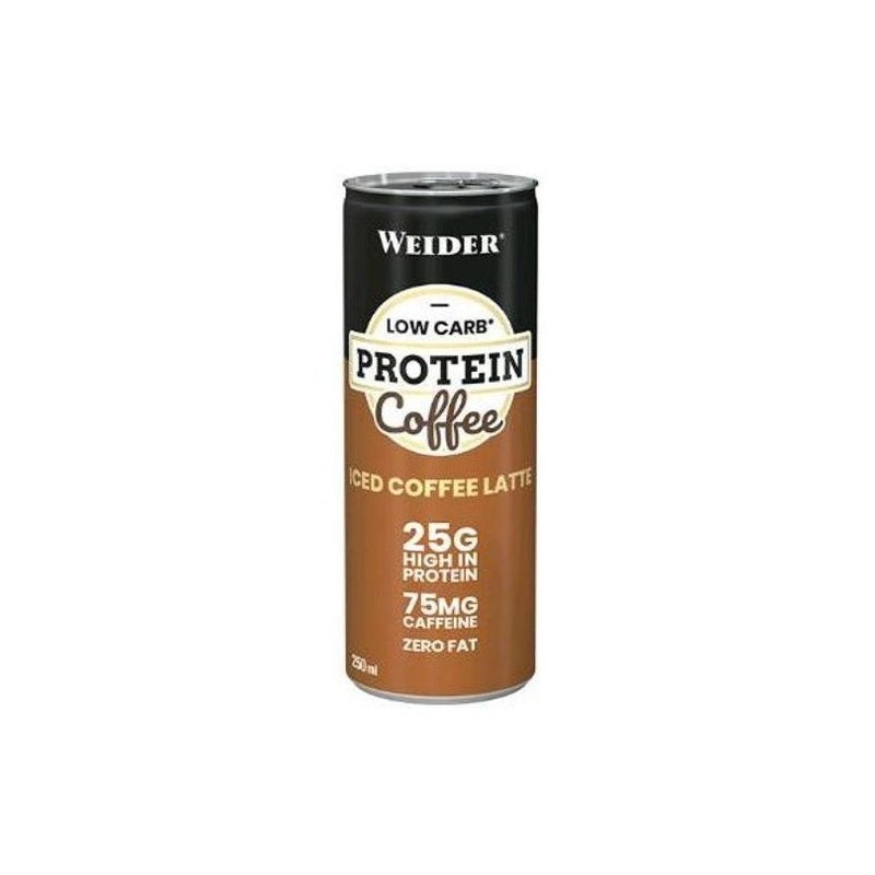 Weider Low Carb Protein Shake Iced Coffee Late 24 X 250