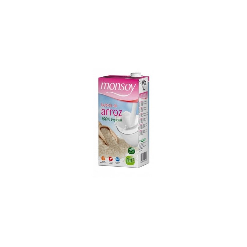 Monsoy Bebida Vegetal Arroz Bio 1L