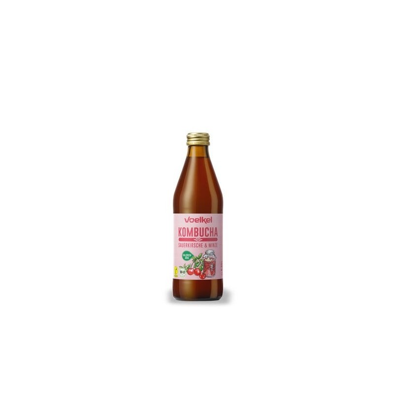 Voelkel Kombucha Cereza Y Menta Bio 6X330Ml