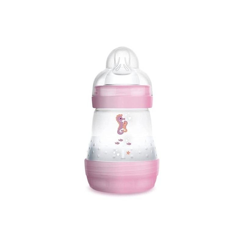 Mam Baby Biberón Anti-Cólico Matt Rosa 160Ml