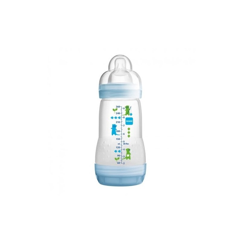 Mam Baby Biberón Anti-Cólico Matt Azul 260Ml