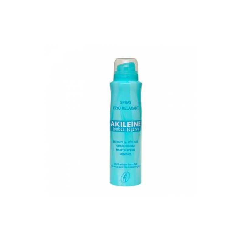 Akileine Spray Cryo Relaxant Jambes Légères 150Ml