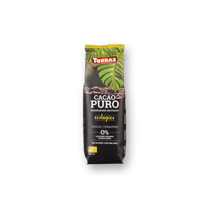 Torras Cacao Polvo Puro Desgrasado 150G