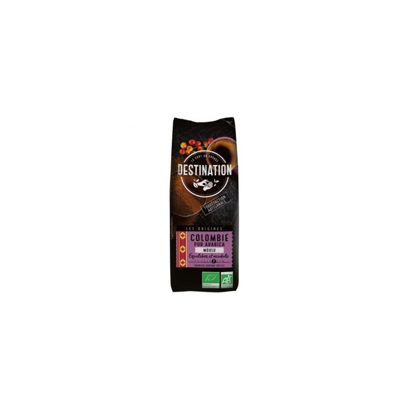 Destination Cafe Molido Colombia 100% Arabiga 250G