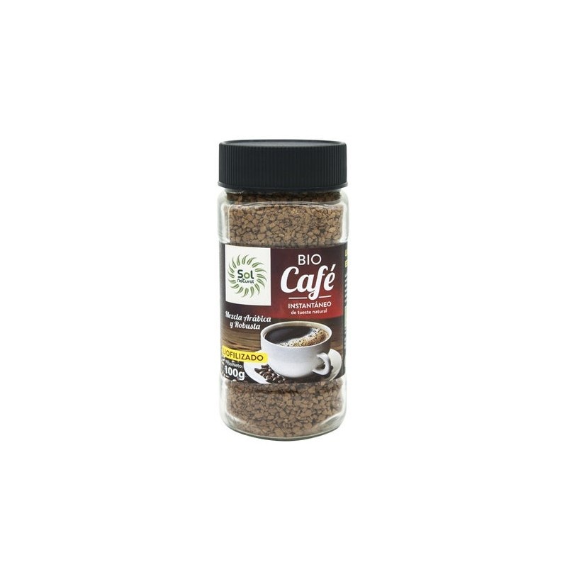 Sol Natural Café Instantáneo Liofilizado Bio 100G