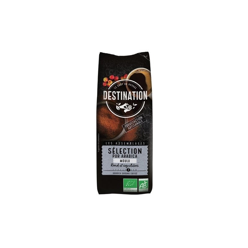 Destination Cafe Molido Seleccion Arabica Bio 250G