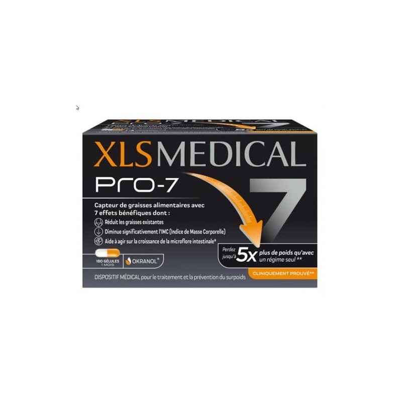 Xls Medical Pro 7 180 Cápsulas