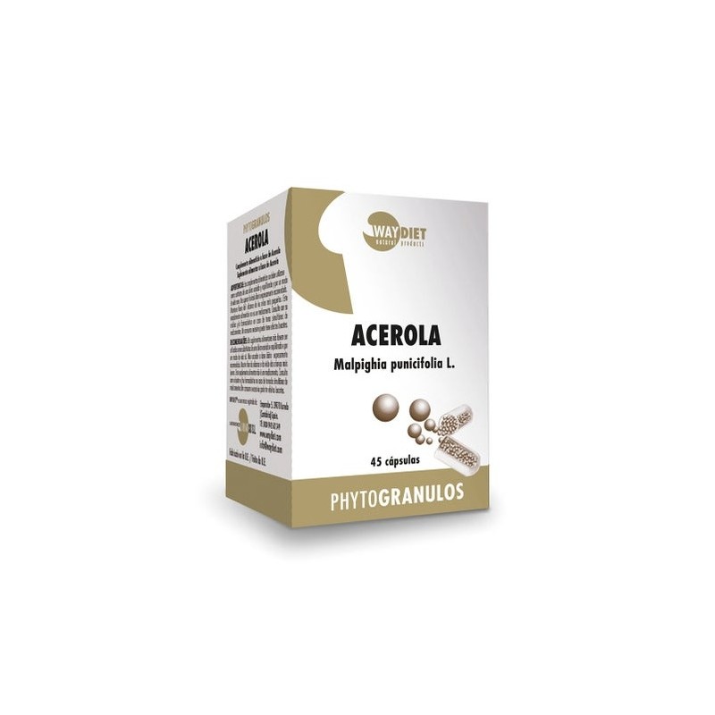 Waydiet Natural Acerola Phytogránulos 45Caps