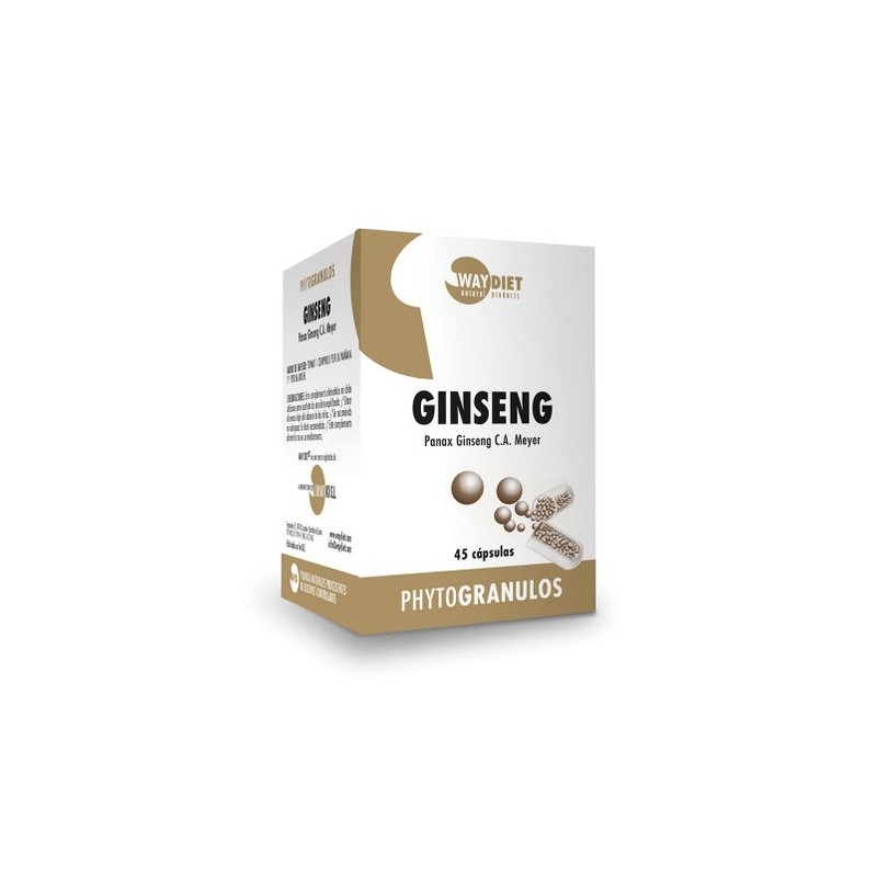 Waydiet Natural Ginseng Phytogránulos 45Caps