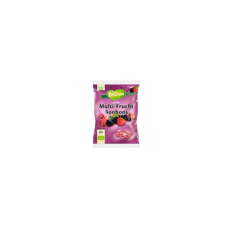 Biodeta Caramelos Rellenos Multi Frutas 75G