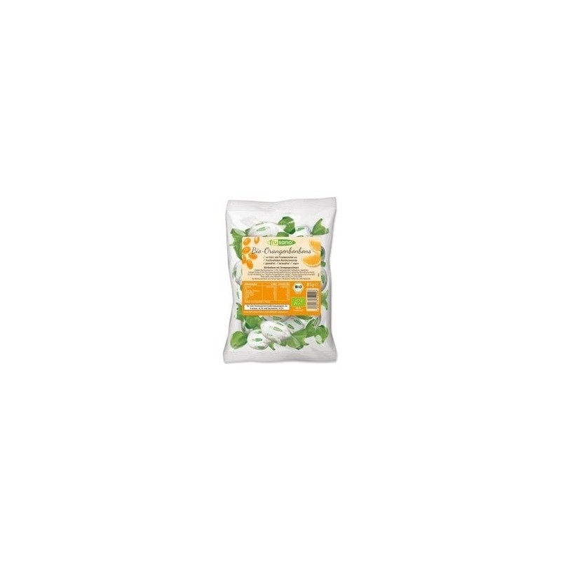 Frusano Caramelos De Naranja Organicos 85G