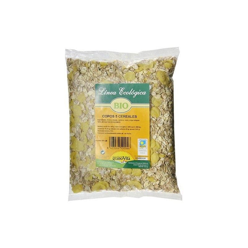 Granovita Copos 5 Cereales Eco 450G