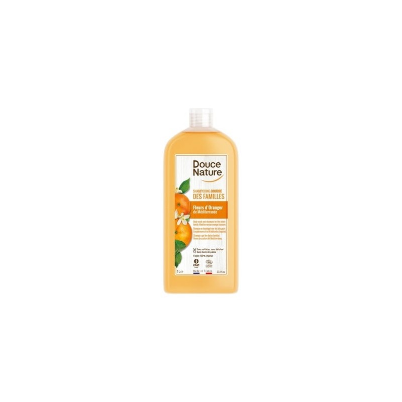 Douce Nature Champú-Gel Azahar Bio 1L