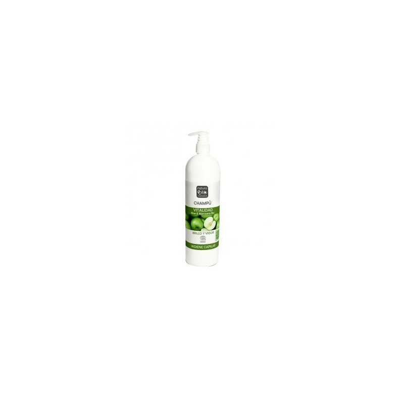 Naturabio Cosmetics Champu Vitalidad Aloe Vera & Manzana 740Ml