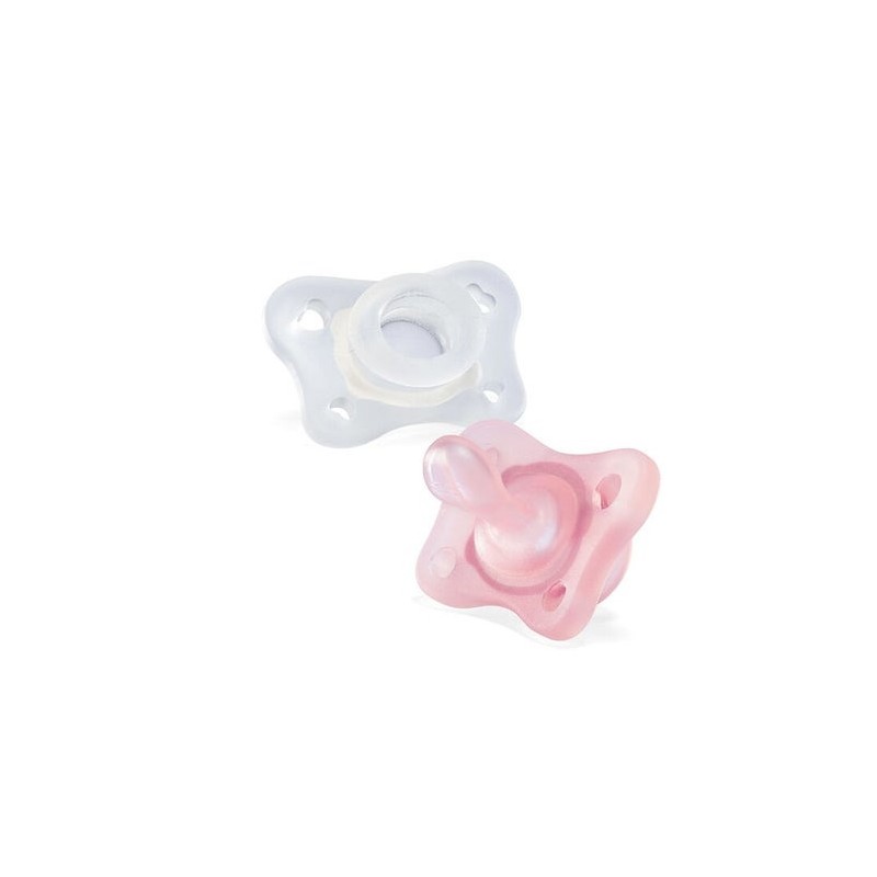 Chicco Mini Soft 0-2 M Chupete Physioforma Rosa