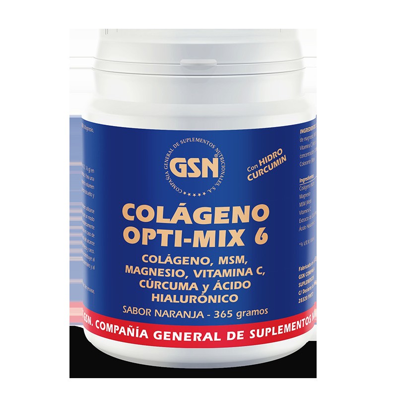 Gsn Colageno Opti-Mix 6 365G