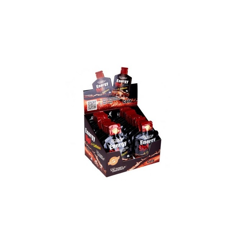 Victory Endurance Energy Up Gel + Cafeina Cola  24 X 40 G