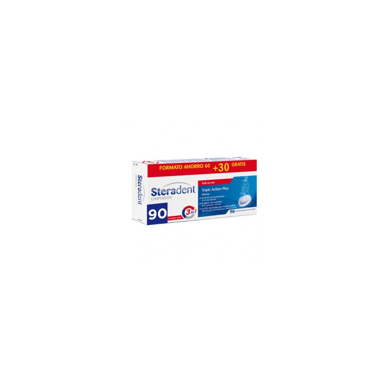 Steradent Active Plus 60+30 Tabletas