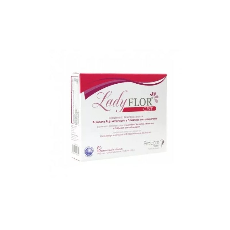 Ladyflor Cistitis 2,92 Gr X 10 Sobres