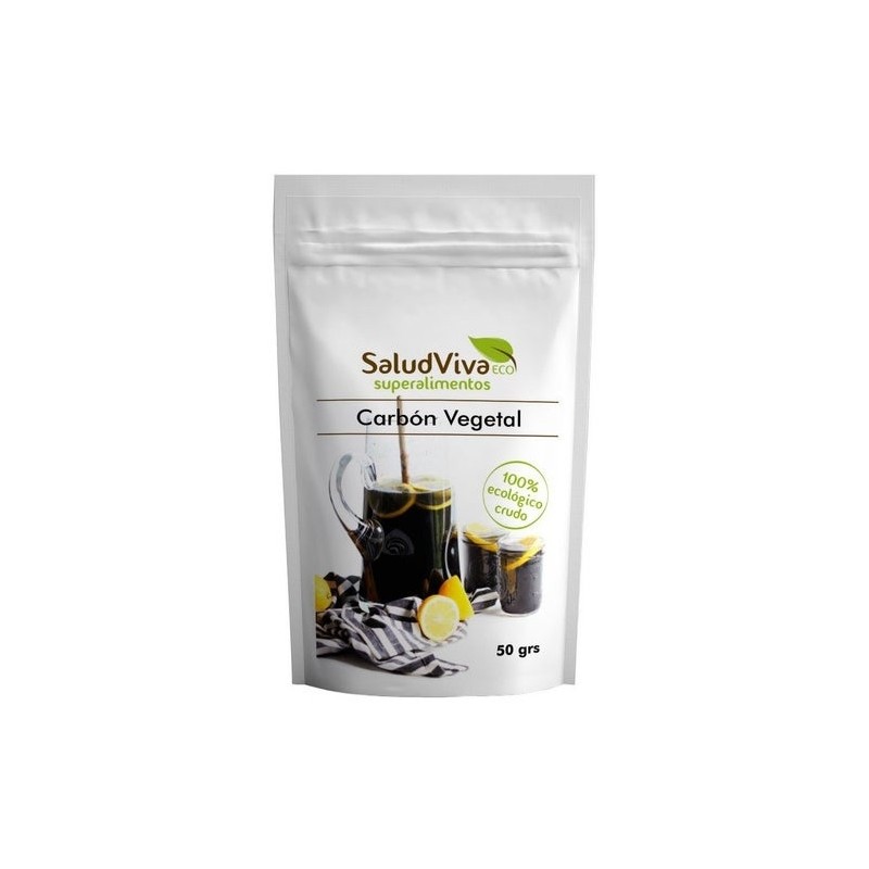 Salud Viva Carbón Vegetal Activado Colorante 50G