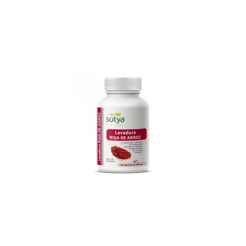 Sotya Levadura Roja De Arroz + Q10 +Dha 60Caps