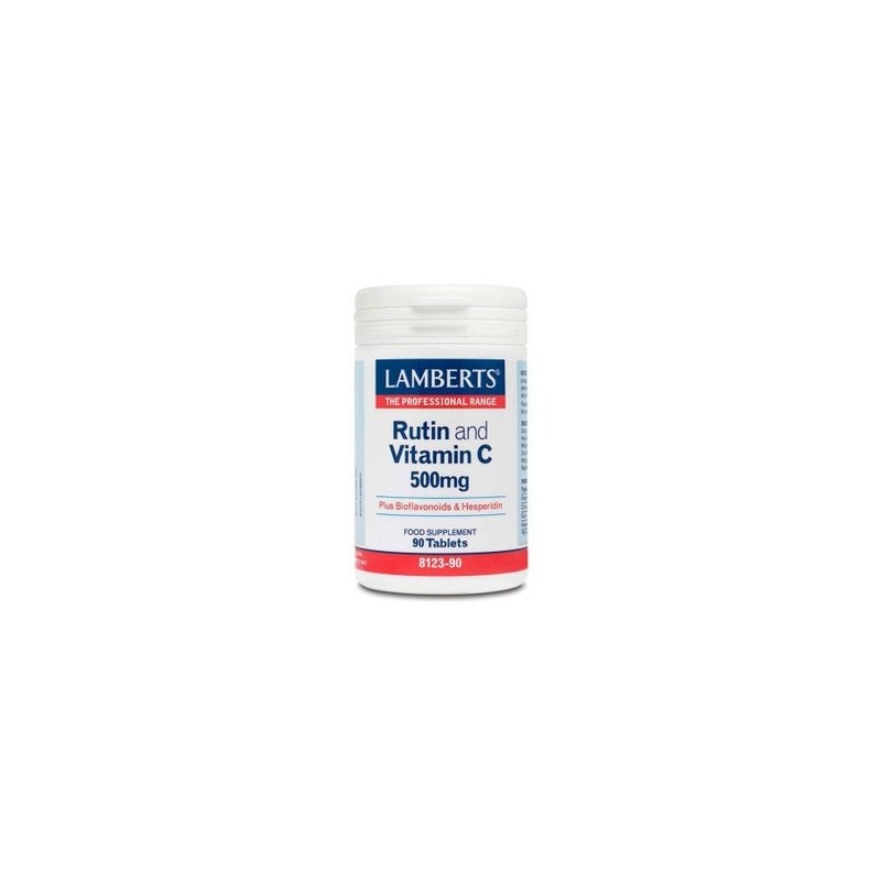 Lamberts Rutina Y Vitamina C 500Mg + Bioflavonoides 90 Comprimid