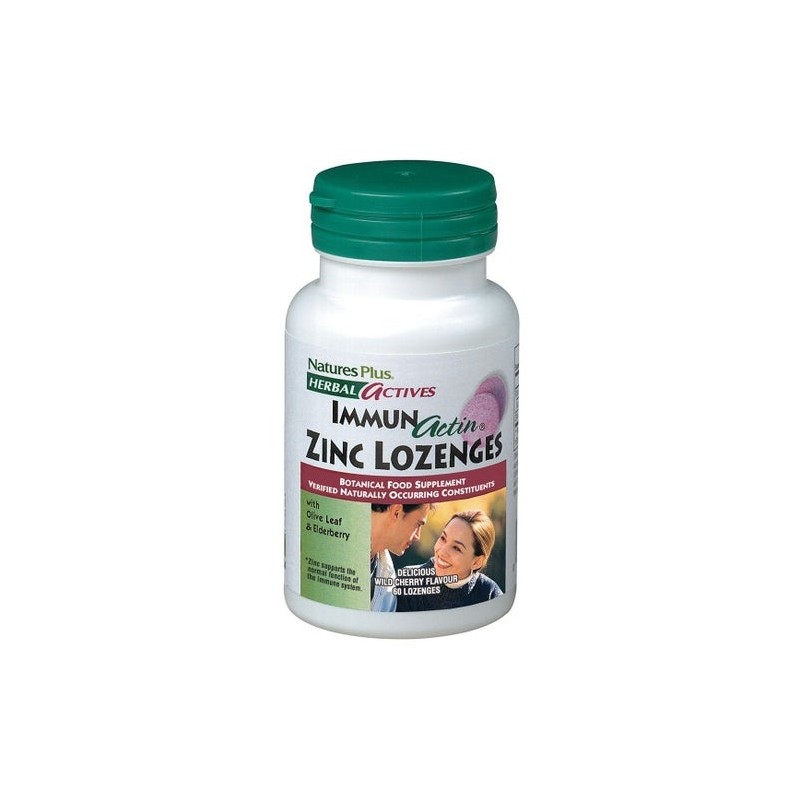 'Nature''S Plus Immunactin Zinc 60Comp'