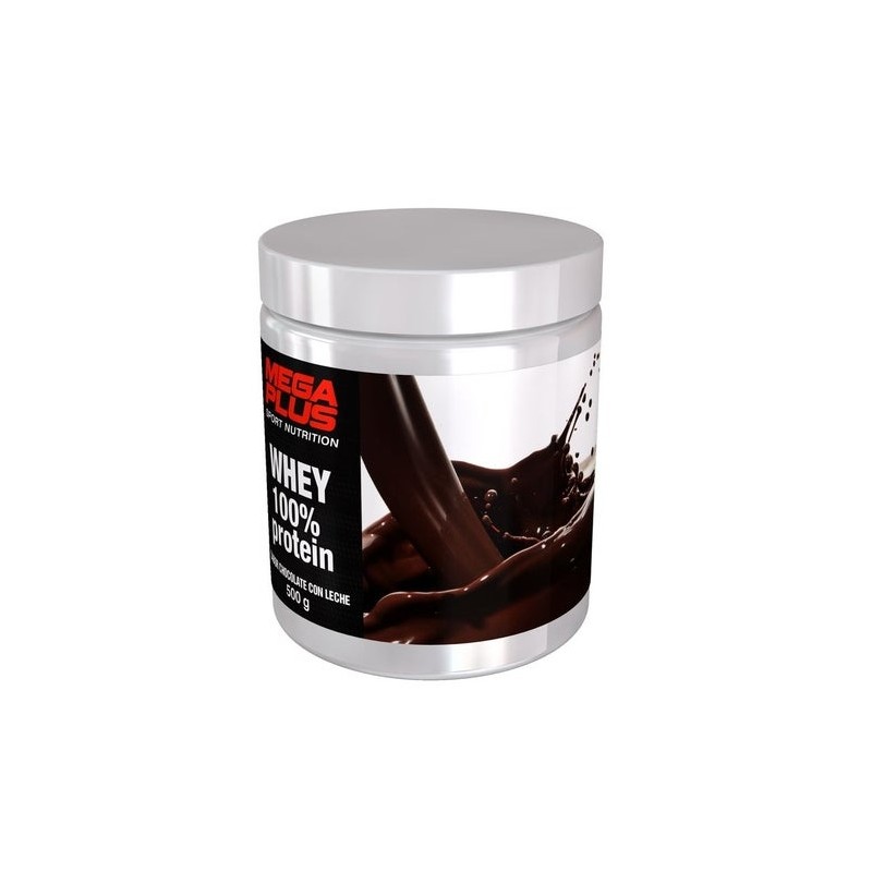 Mega Plus Whey 100% Prot Choco/Leche 500G