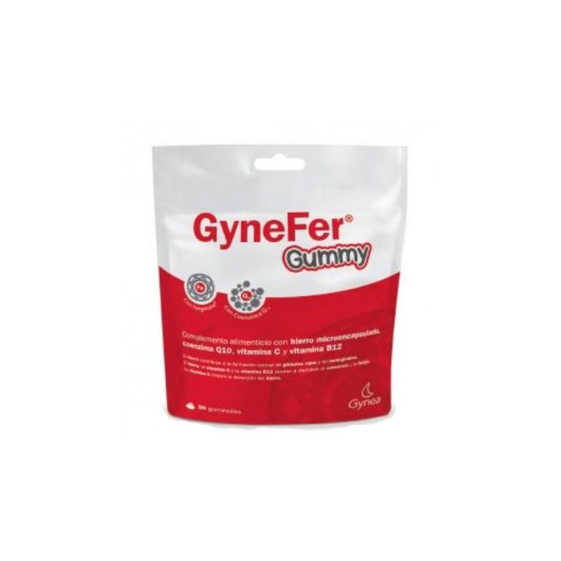 Gynefer Gummy 30 Gominolas Frambuesa