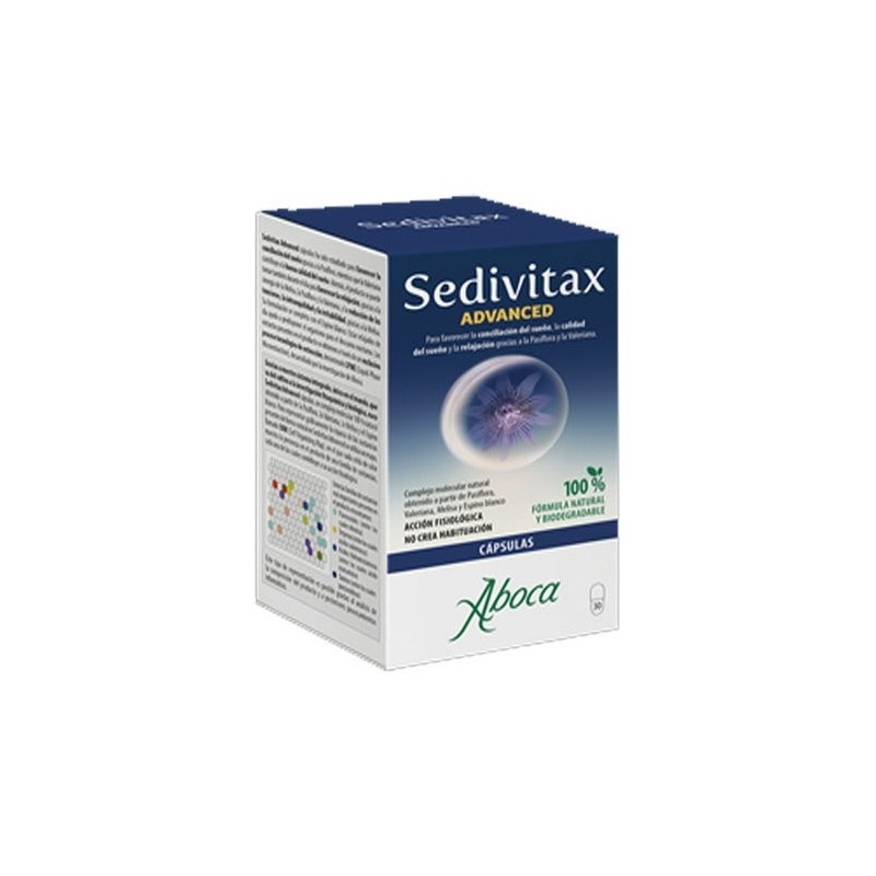 Aboca Sedivitax Advanced 30 Cápsulas