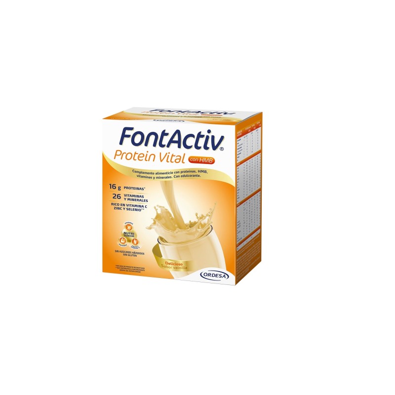 Fontactiv Protein Vital Vainilla 14 Sobres